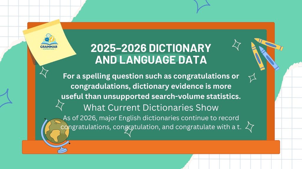 2025–2026 Dictionary and Language Data