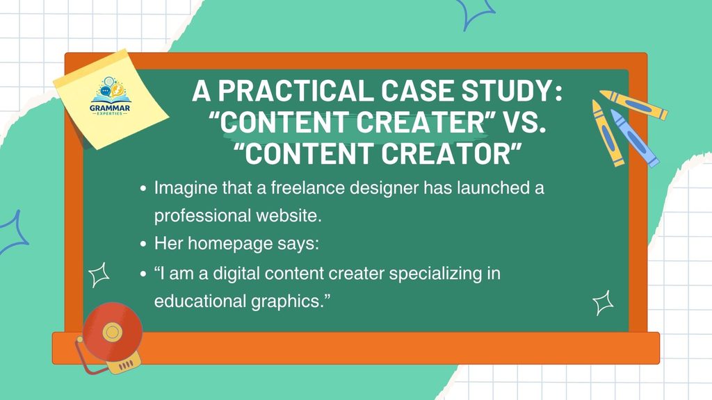 A Practical Case Study Content Creater vs. Content Creator