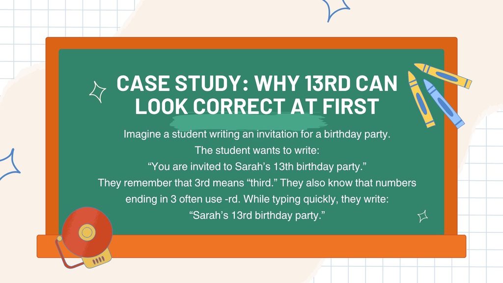Case Study Why 13rd Can Look Correct at First