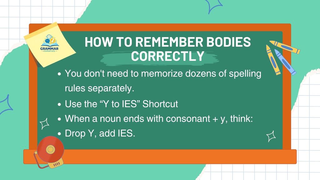 How to Remember Bodies Correctly