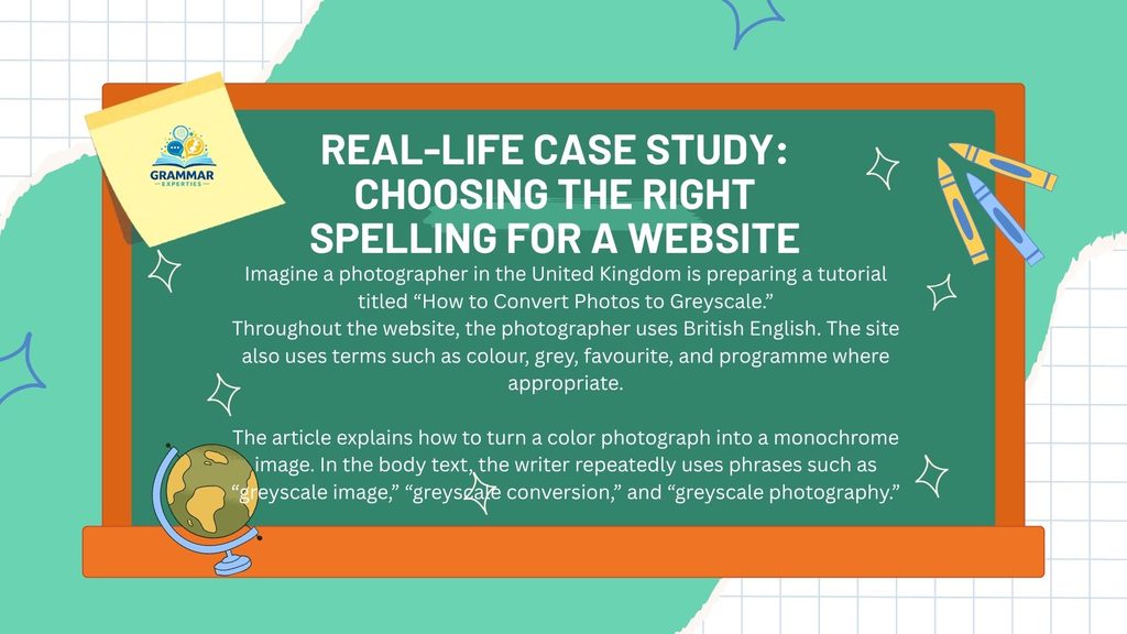 Real Life Case Study Choosing the Right Spelling for a Website