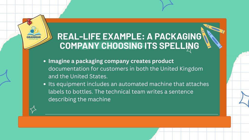 Real Life Example A Packaging Company Choosing Its Spelling