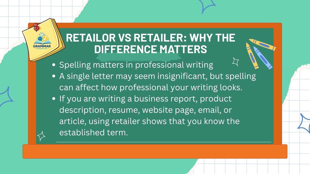 Retailor vs Retailer Why the Difference Matters