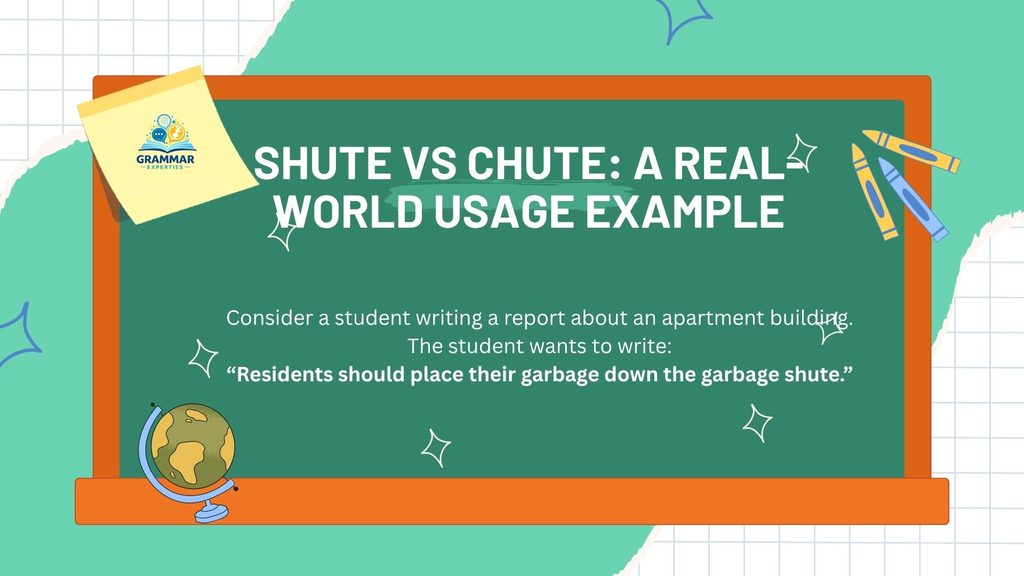 Shute vs Chute A Real World Usage Example