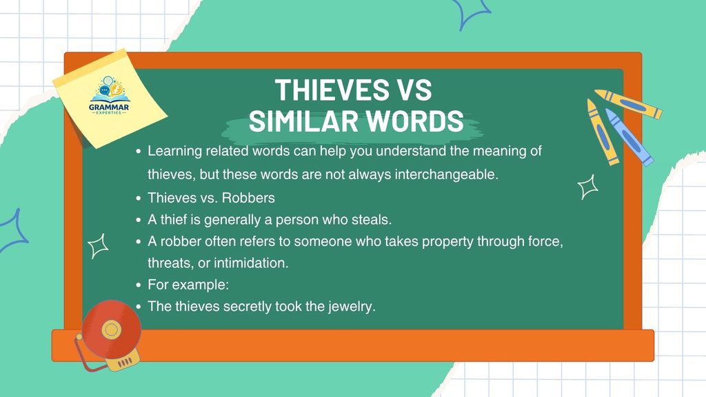 Thieves vs. Similar Words
