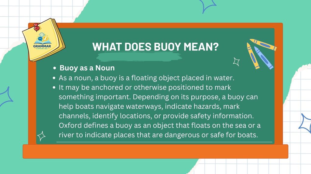 What Does Buoy Mean