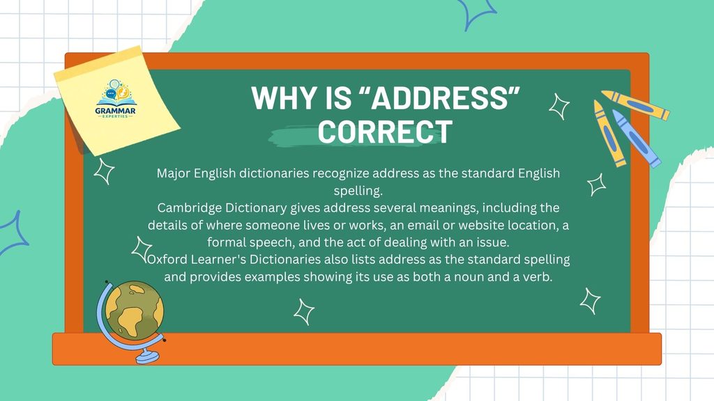 Why Is Address Correct