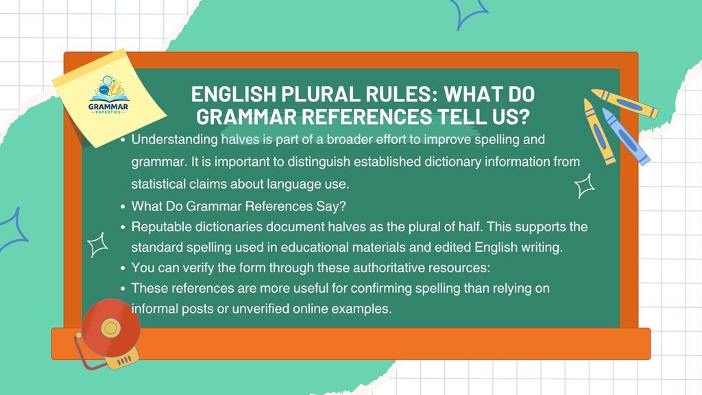 English Plural Rules What Do Grammar References Tell Us