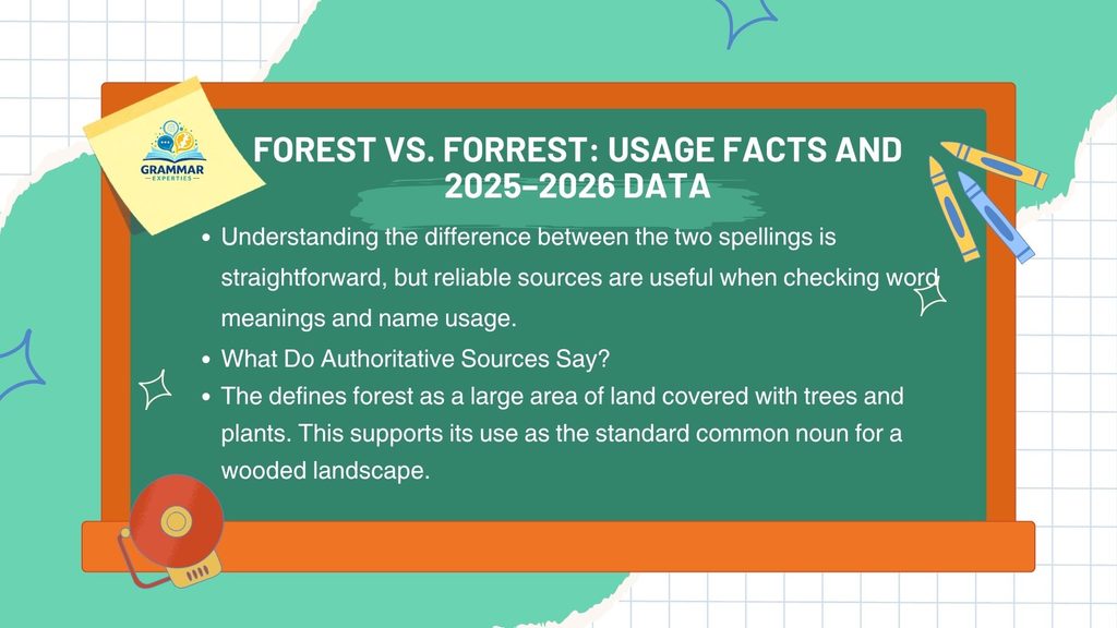 Forest vs. Forrest Usage Facts and 2025–2026 Data