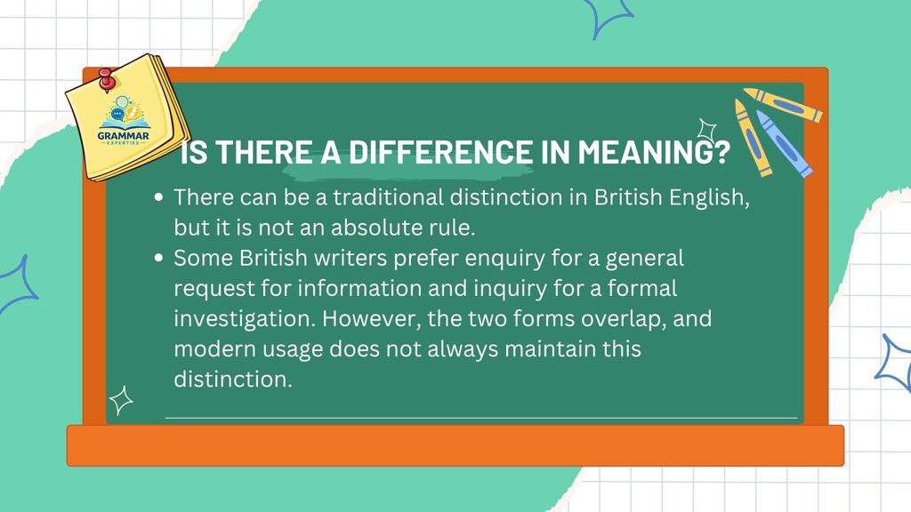 Is There a Difference in Meaning