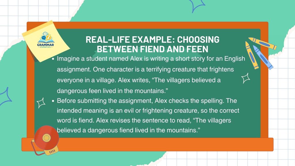 Real Life Example Choosing Between Fiend and Feen