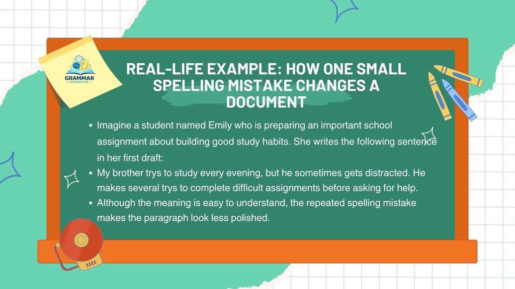 Real Life Example How One Small Spelling Mistake Changes a Document