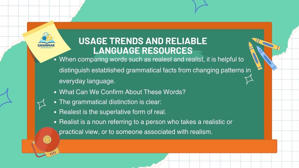 Usage Trends and Reliable Language Resources