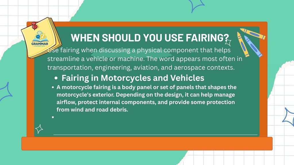 When Should You Use Fairing